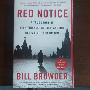 Book Red Notice by Bill Browder